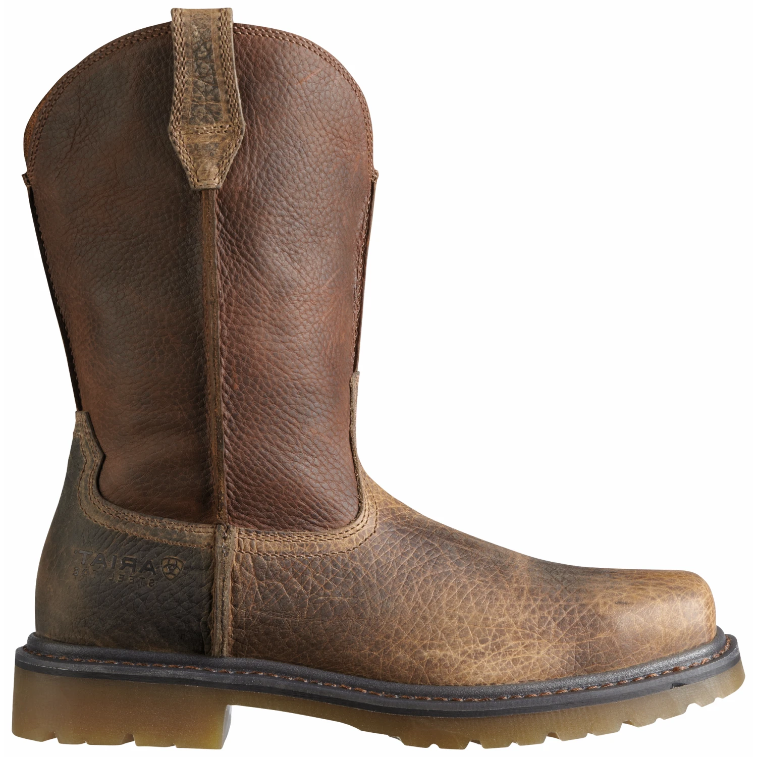 Ariat® Men's Rambler Work Steel Square Toe Earth Brown Boots 10008642 - Image 3