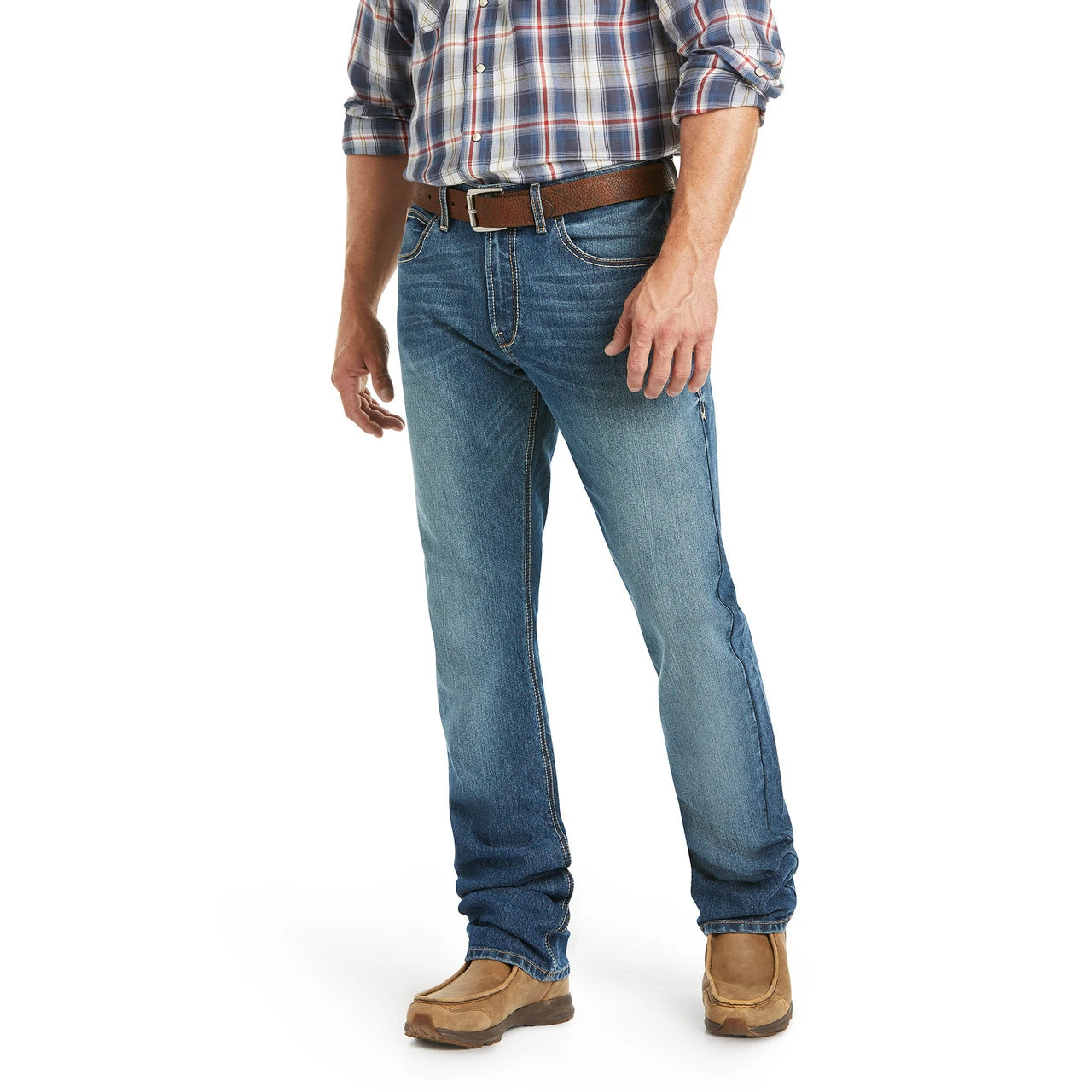 Ariat Men's Campbell M4 Relaxed Boot Cut Jeans 10036074 - Image 2