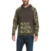 Ariat® Men's FR DuraStretch Patriot Sage Green Camo Hoodie 10027911