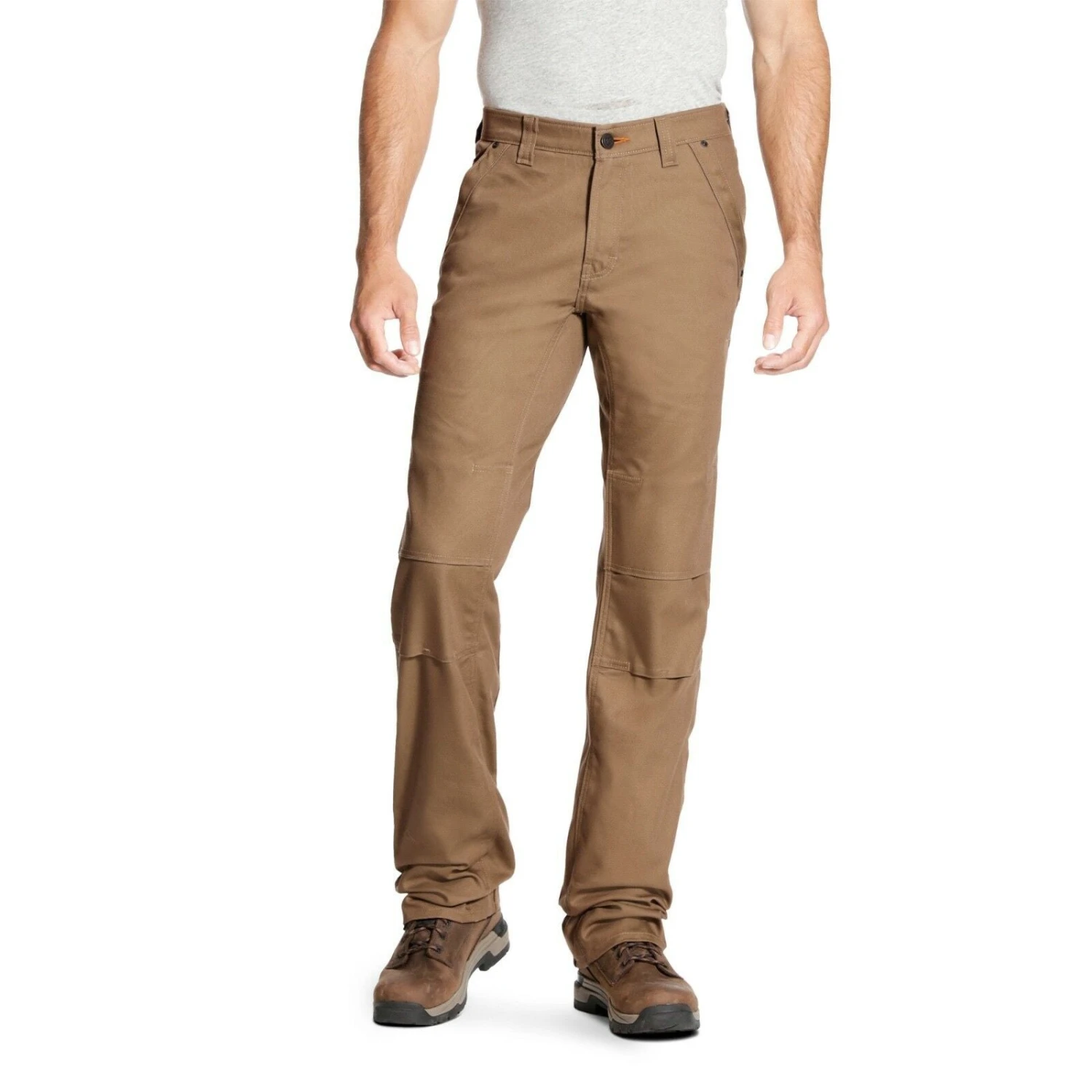 Ariat® Men's Rebar M4 DuraStretch Canvas Khaki Utility Pants 10023475 - Image 2
