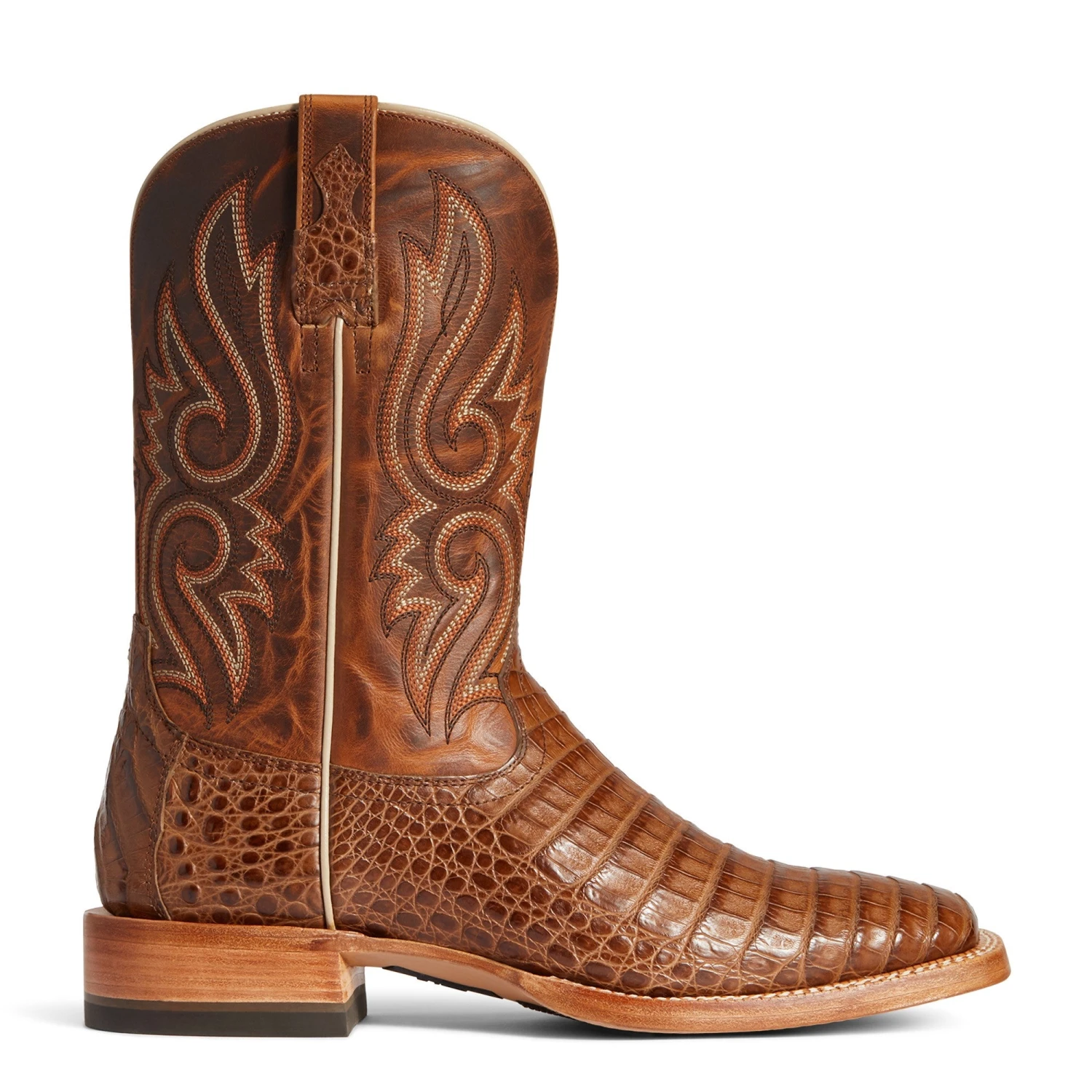 Ariat® Men's Relentless Denton Carmel Tan Exotic Boots 10035923 - Image 3