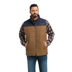 Ariat Men's Cirus Conceal Carry Insulated Cub Navy Vest 10037545