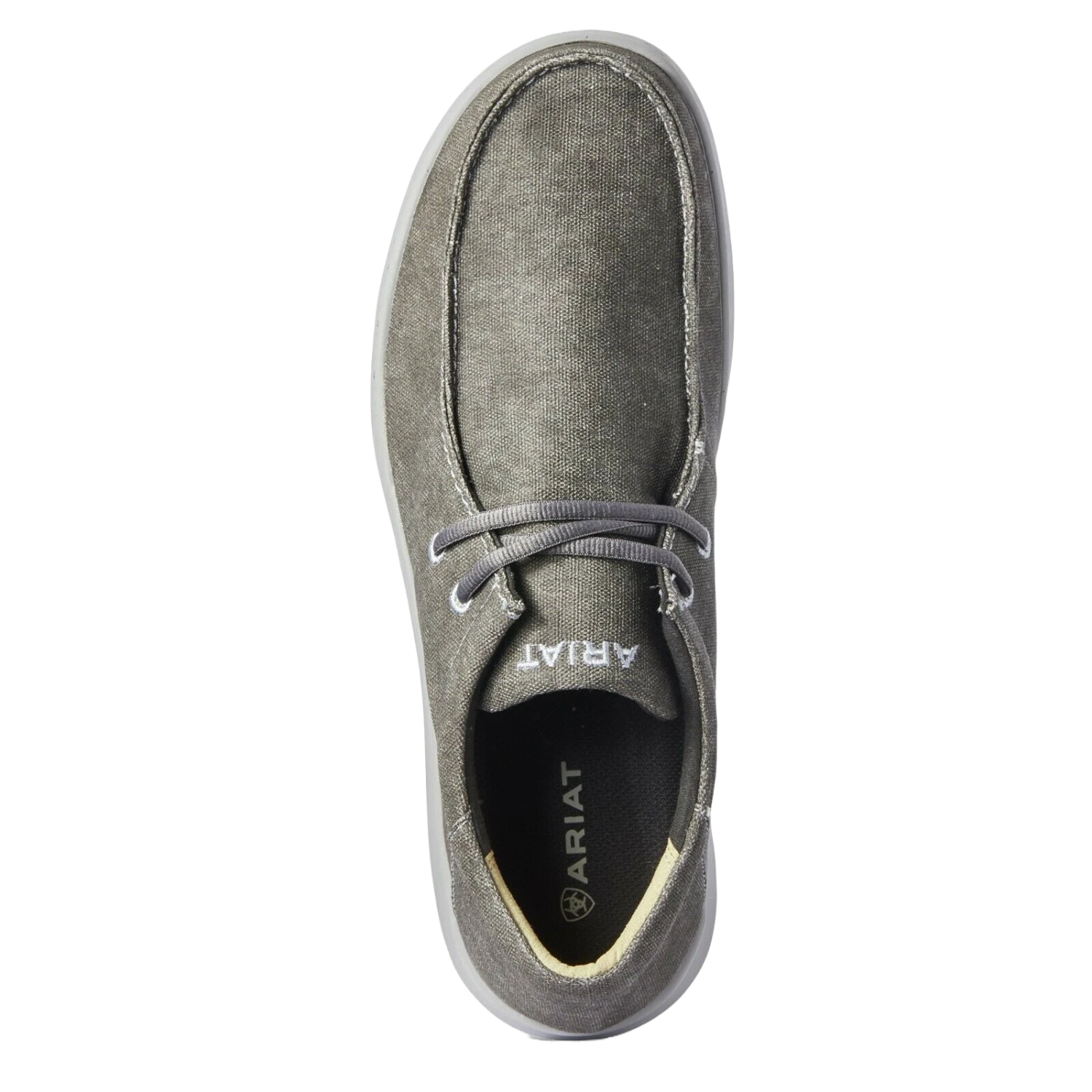 Ariat® Men's Hilo Deep Ash Canvas Shoe 10031558 - Image 2