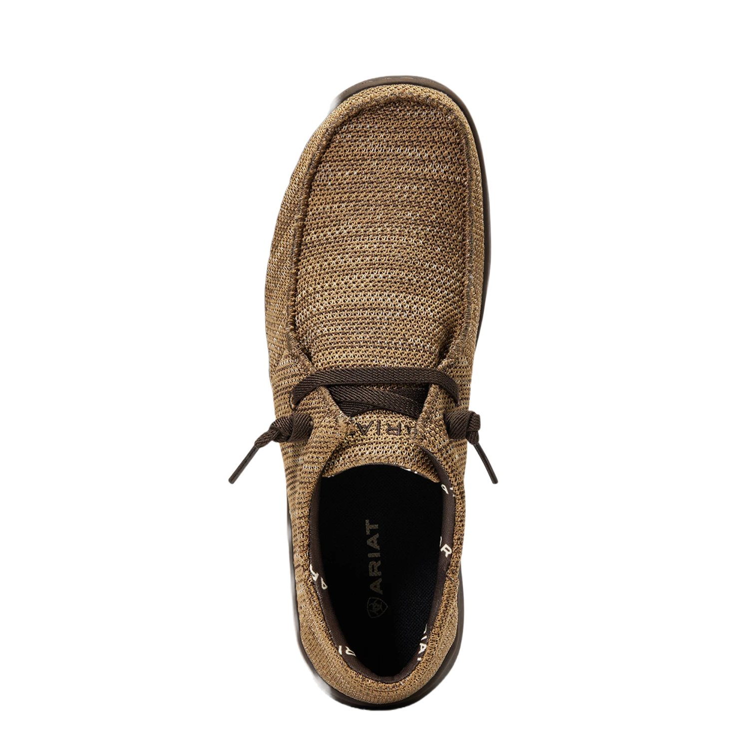 Ariat Men's Hilo Stretch Lace Heather Tan Sip On Shoes 10040444 - Image 2