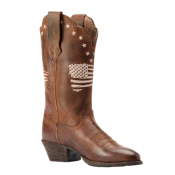 Ariat® Ladies Heritage Liberty Stretch Fit Sassy Brown Boots 10044541