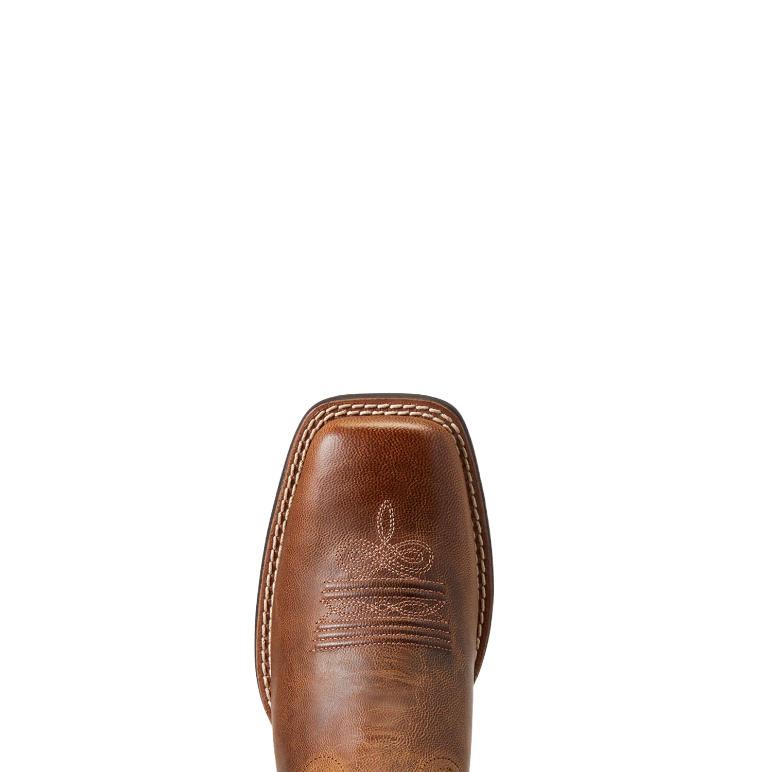 Ariat Ladies Round Up Pearl Brown & Leopard Wide Square 10040363 - Image 2