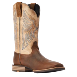 Ariat® Men's Everlite Blazin Wheat Brown Square Toe Boots 10042436