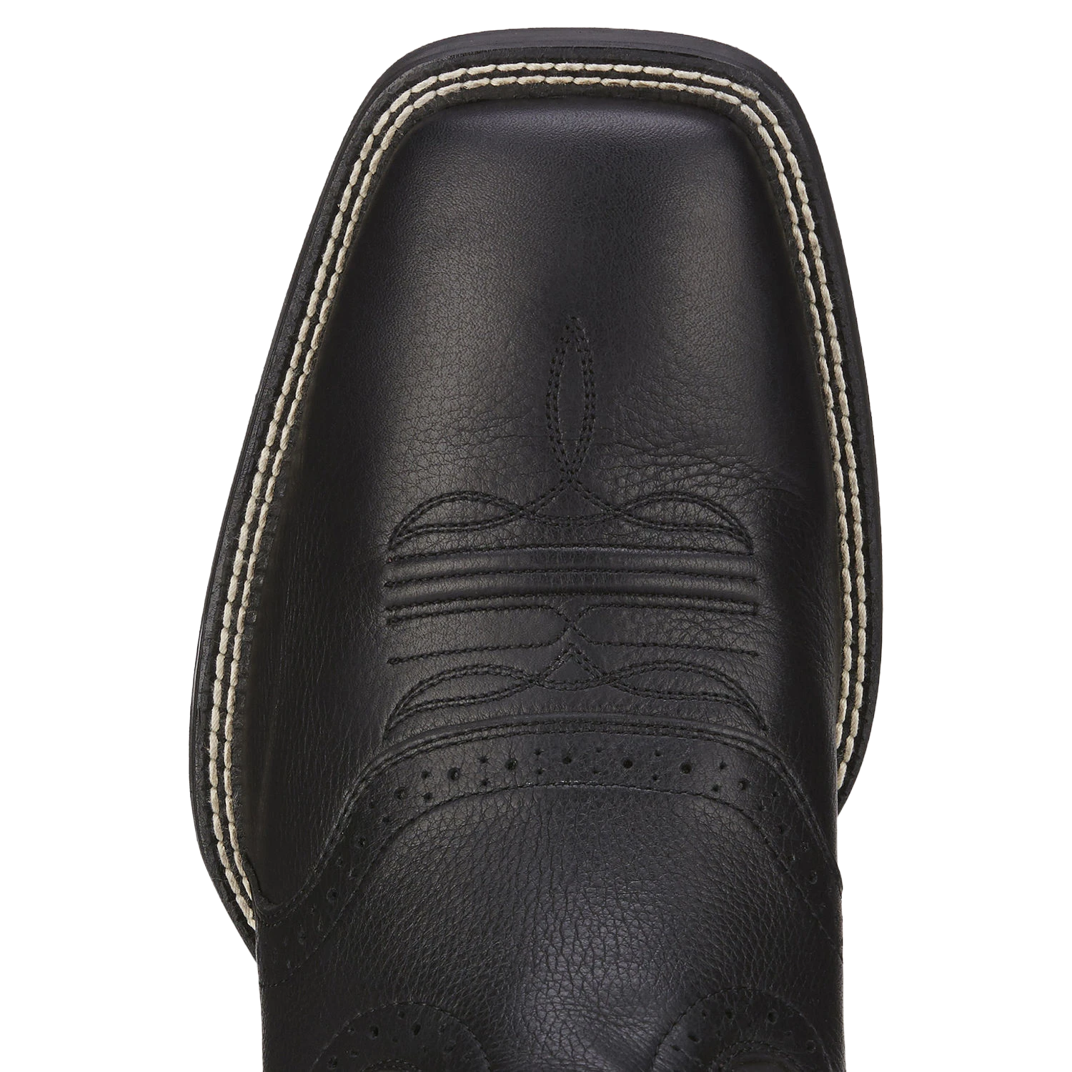 Ariat Men’s Black Sport Wide Square Toe Western Boot 10016292 - Image 2