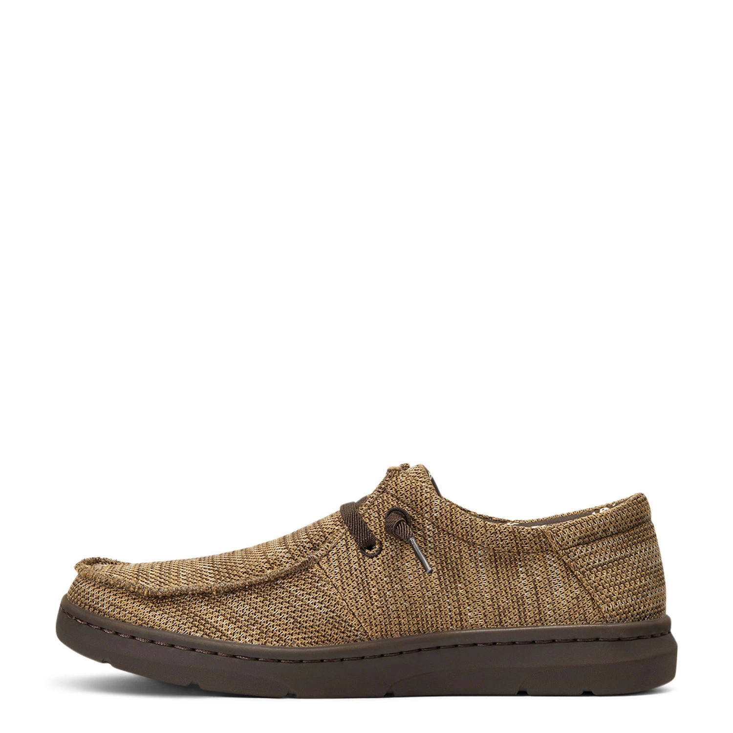 Ariat Men's Hilo Stretch Lace Heather Tan Sip On Shoes 10040444 - Image 5