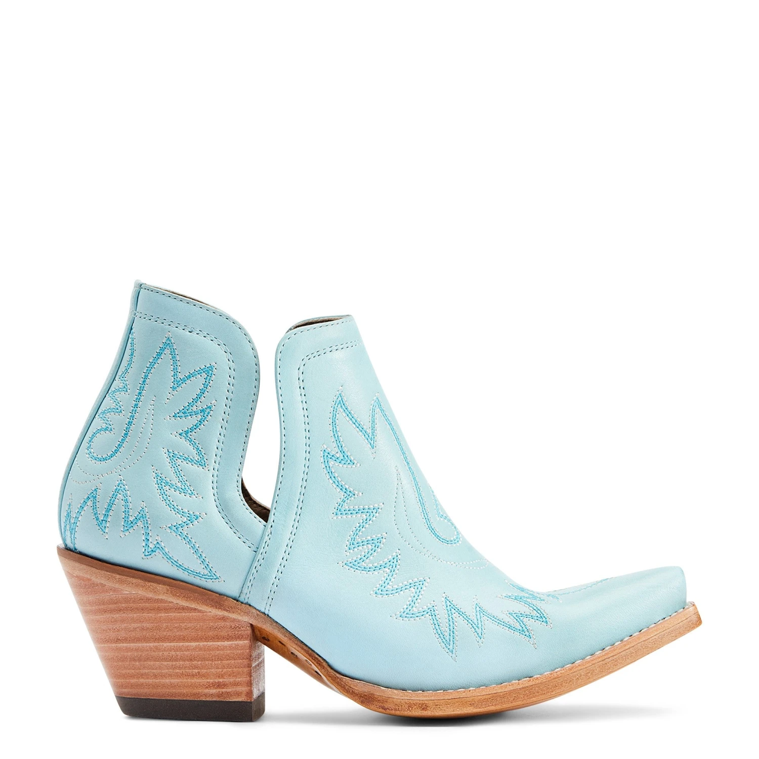 Ariat® Ladies Dixon Tiffany Blue Western Booties 10044482 - Image 3